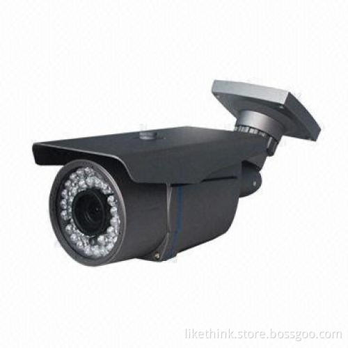 HD CCTV Camera, 1/3-inch Color Sony Super HAD II CCD/700TVL Sensor/30m IR Distance 48-piece IR LEDs